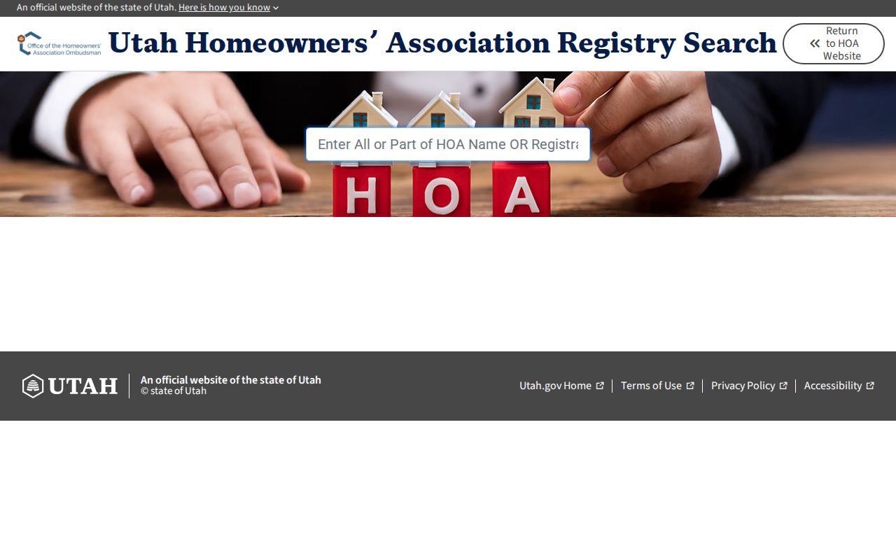 Kaysville neighbors Utah HOA registry search