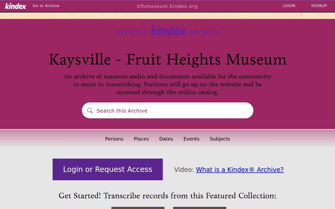 Kaysville previous residents Kaysville museum archive